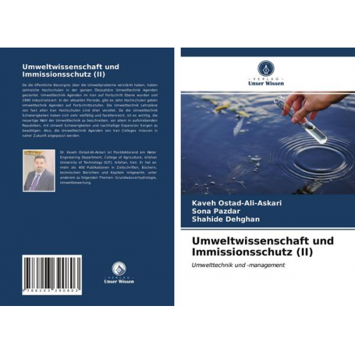 Kaveh Ostad-Ali-Askari & Sona Pazdar & Shahide Dehghan - Umweltwissenschaft und Immissionsschutz (II)