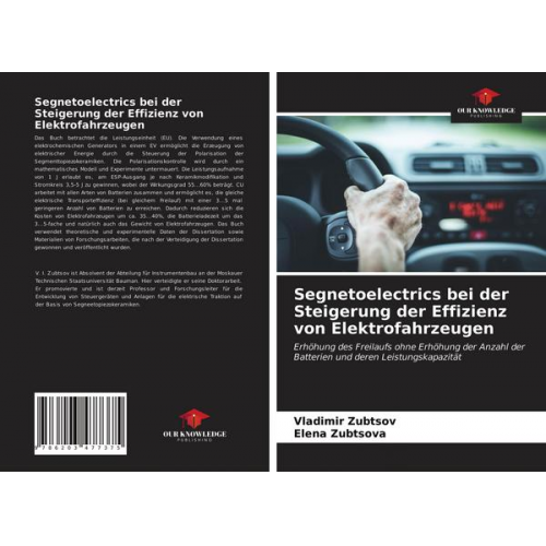 Vladimir Zubtsov & Elena Zubtsova - Segnetoelectrics bei der Steigerung der Effizienz von Elektrofahrzeugen