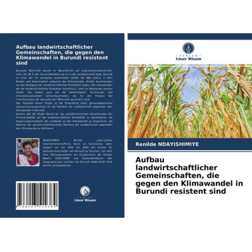 Renilde Ndayishimiye - Aufbau landwirtschaftlicher Gemeinschaften, die gegen den Klimawandel in Burundi resistent sind