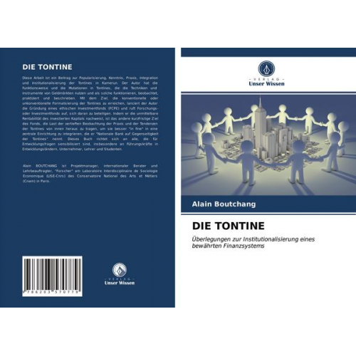 Alain Boutchang - Die Tontine