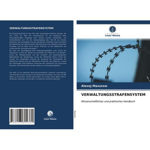 Alexej Maxurow - Verwaltungsstrafensystem