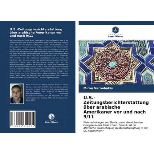 Miron Varouhakis - U.S.-Zeitungsberichterstattung über arabische Amerikaner vor und nach 9/11