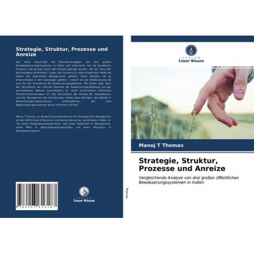 Manoj T. Thomas - Strategie, Struktur, Prozesse und Anreize