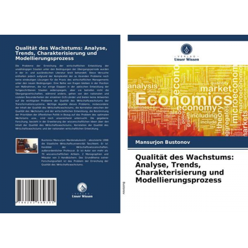 Mansurjon Bustonov - Qualität des Wachstums: Analyse, Trends, Charakterisierung und Modellierungsprozess