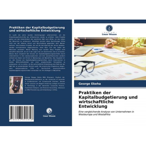 George Ekeha - Praktiken der Kapitalbudgetierung und wirtschaftliche Entwicklung