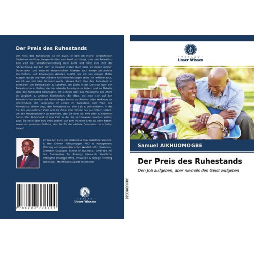 Samuel Aikhuomogbe - Der Preis des Ruhestands