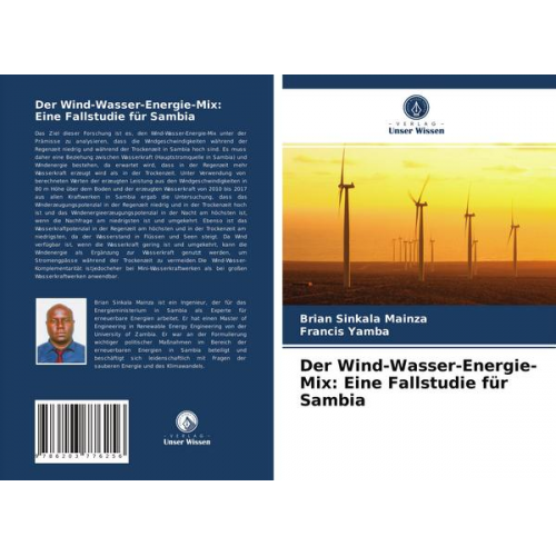 Brian Sinkala Mainza & Francis Yamba - Der Wind-Wasser-Energie-Mix: Eine Fallstudie für Sambia