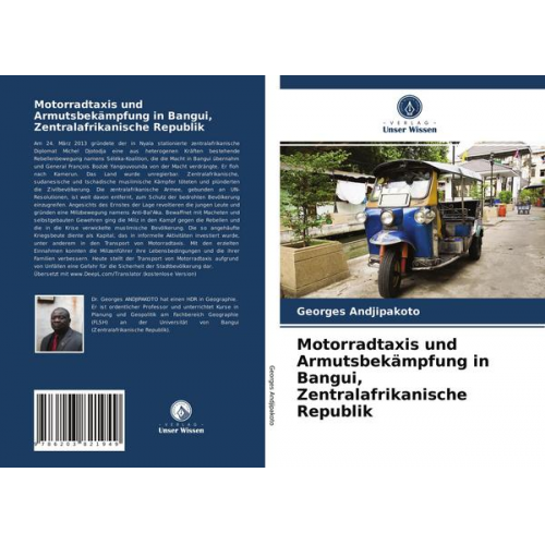 Georges Andjipakoto - Motorradtaxis und Armutsbekämpfung in Bangui, Zentralafrikanische Republik