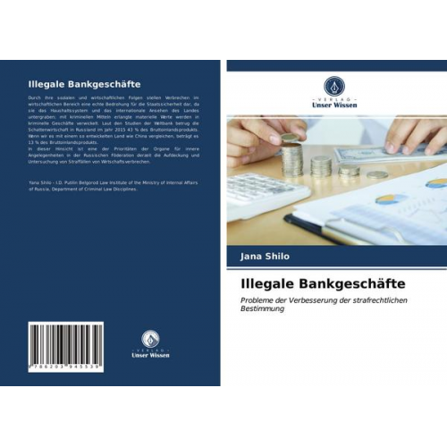 Jana Shilo - Illegale Bankgeschäfte