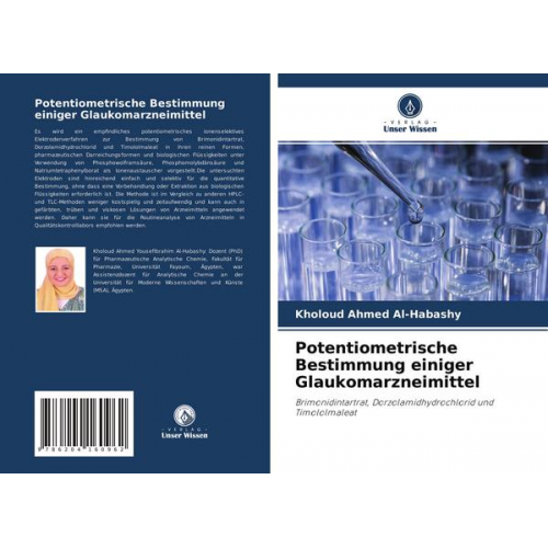 Kholoud Ahmed Al-Habashy - Potentiometrische Bestimmung einiger Glaukomarzneimittel