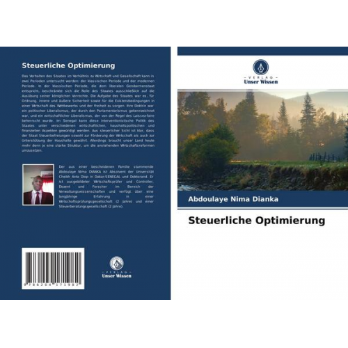 Abdoulaye Nima Dianka - Steuerliche Optimierung