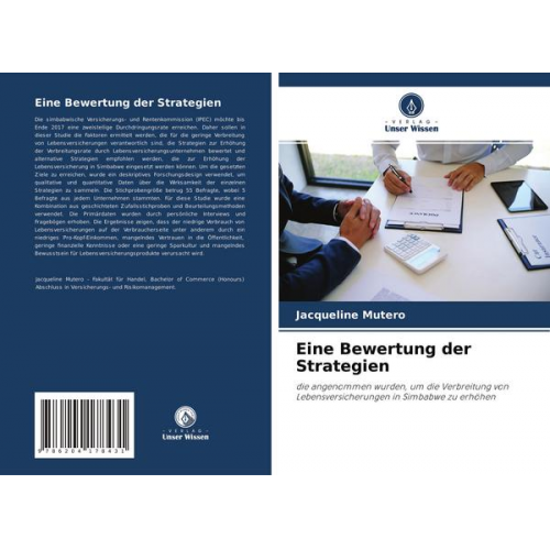 Jacqueline Mutero - Eine Bewertung der Strategien