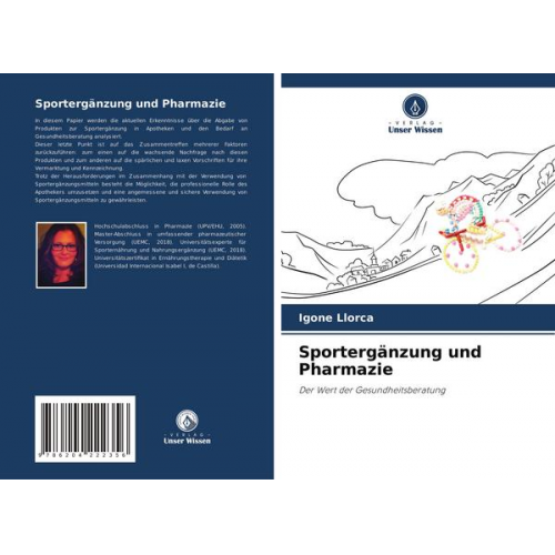 Igone Llorca - Sportergänzung und Pharmazie