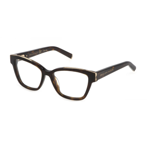 Brille  Philipp plein Vpp034s cod. colore 0722 Unisex Geometrische Havana