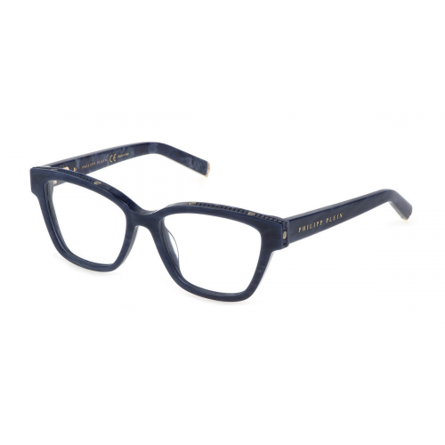 Brille  Philipp plein Vpp034s cod. colore 0b35 Unisex Geometrische Blau