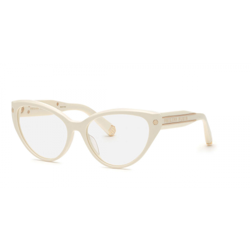 Brille  Philipp plein Vpp052 cod. colore 03gf Damen Cat eye Weiß