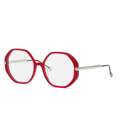 Brille  Philipp plein Vpp053s plein panorama lake col. 09wa Damen Runden Rot