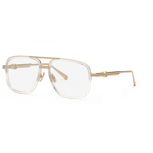 Brille  Philipp plein Vpp063 cod. colore 0302 Unisex Pilot Gold