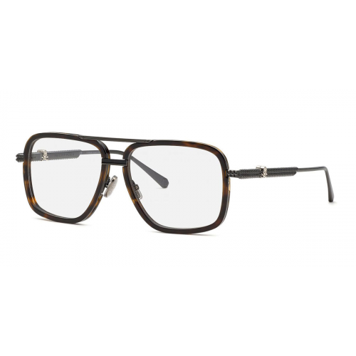 Brille  Philipp plein Vpp063v cod. colore 0593 Unisex Pilot Havana