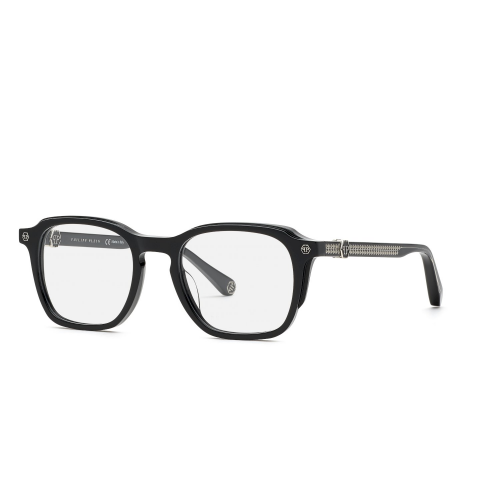 Brille  Philipp plein Vpp059m plein velvet sky taormina col. 0700 Herren Rechteckig Schwarz