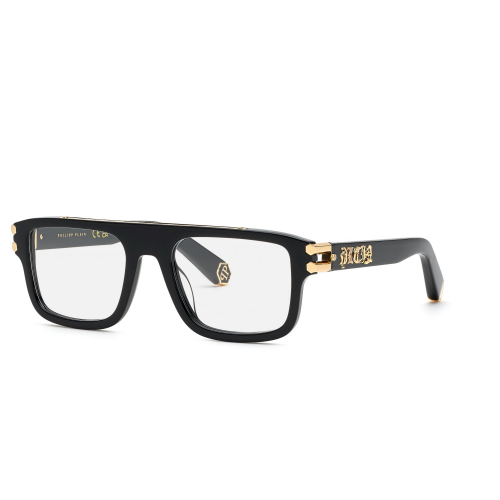 Brille  Philipp plein Vpp021v plein pleasure col. 0700 Uomo Squadrata Nero