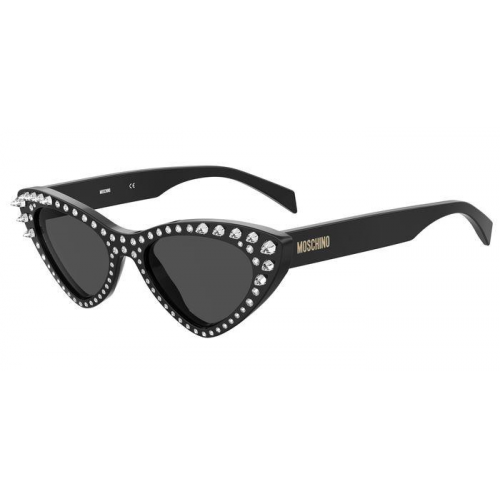 Sonnenbrillen  Moschino Mos006/s/str col. 807/ir Damen Cat eye Schwarz