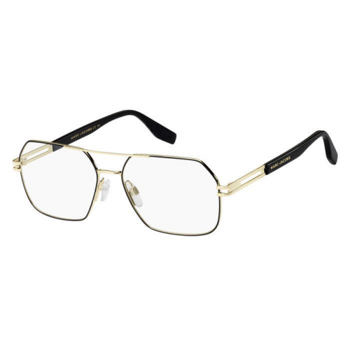 Brille  Marc jacobs Marc 602 col. rhl Herren Rechteckig Schwarzes gold