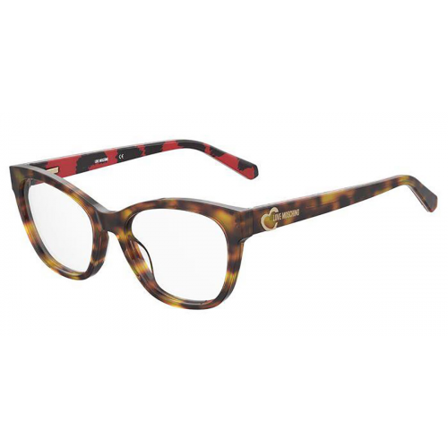 Brille  Moschino Mol598 col. gcr Damen Panthos Havana