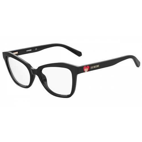 Brille  Moschino Mol604 col. 807 Damen Cat eye Schwarz