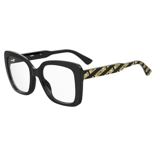 Brille  Moschino Mos614 col. 807 Damen Geometrische Schwarz