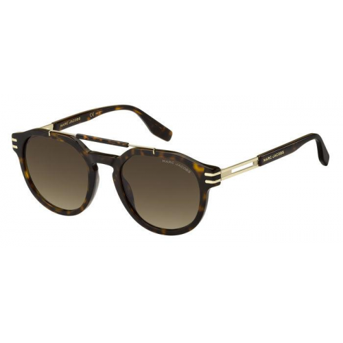 Sonnenbrillen  Marc jacobs Marc 675/s col. 086/ha Uomo Rotonda Havana