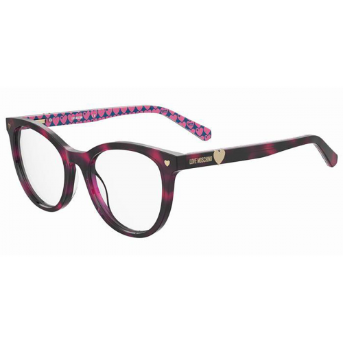 Brille  Moschino Mol592 col. ht8 Damen Panthos Havana