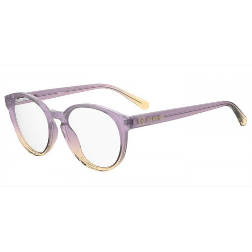 Brille  Moschino Mol626 col. 789 Damen Runden Lila