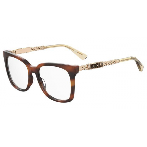 Brille  Moschino Mos627 col. 05l Donna Squadrata Havana