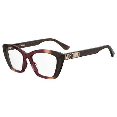 Brille  Moschino Mos629 col. 1s7 Donna Squadrata Borgogna