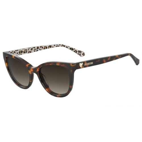 Sonnenbrillen  Moschino Mol072/s col. h7p/ha Donna Cat eye Havana