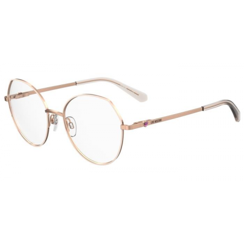 Brille  Moschino Mol634 col. py3 Donna Rotonda Rame