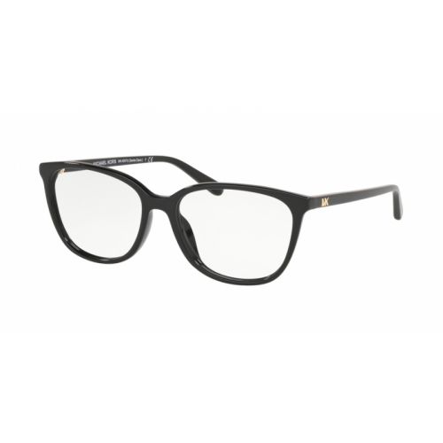 Brille  Michael kors Mk4067u santa clara col. 3005 Damen Rechteckig Schwarz