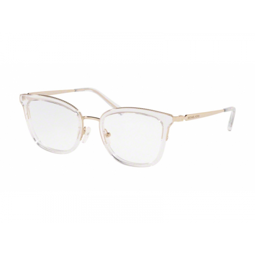 Brille  Michael kors Mk3032 coconut grove col. 1014 Damen Rechteckig Transparent