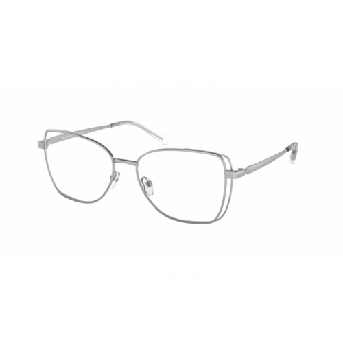 Brille  Michael kors Mk3059 monterosso col. 1153 Damen Rechteckig Silber