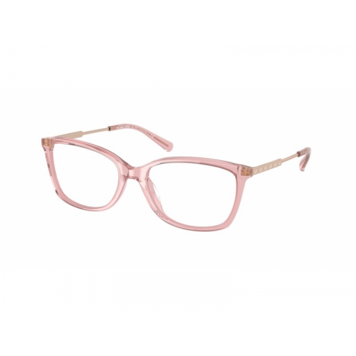 Brille  Michael kors Mk4092 col. 3101 Damen Rechteckig Transparentes rosa