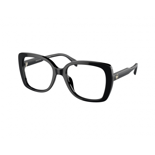 Brille  Michael kors Mk4104u perth col. 3005 Damen Rechteckig Schwarz