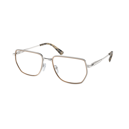 Brille  Michael kors Mk3080 steamboat col. 1893 Uomo Geometrica Argento