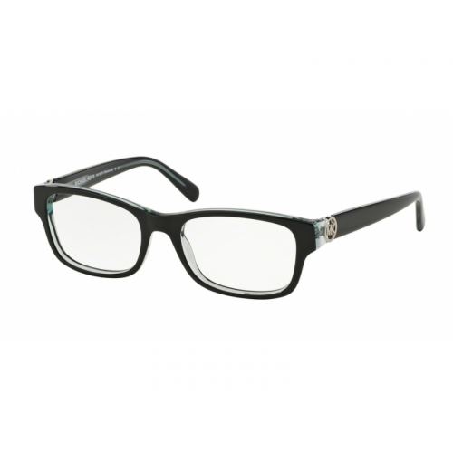 Brille  Michael kors Mk8001 ravenna col. 3001 Damen Rechteckig Schwarz