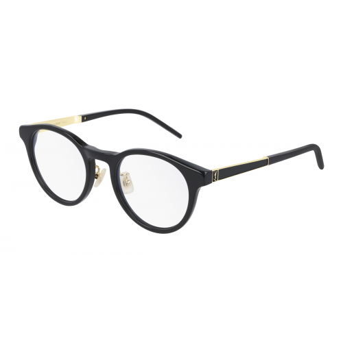 Brille  Saint laurent Sl m73/j col. 002 Unisex Runden Schwarz