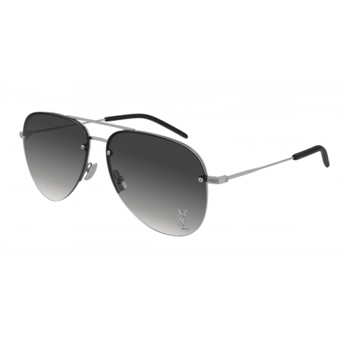 Sonnenbrillen  Saint laurent Classic 11 m col. 005 Unisex Pilot Silber