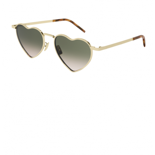 Sonnenbrillen  Saint laurent Sl 301 loulou col. 011 Unisex Geometrische Gold