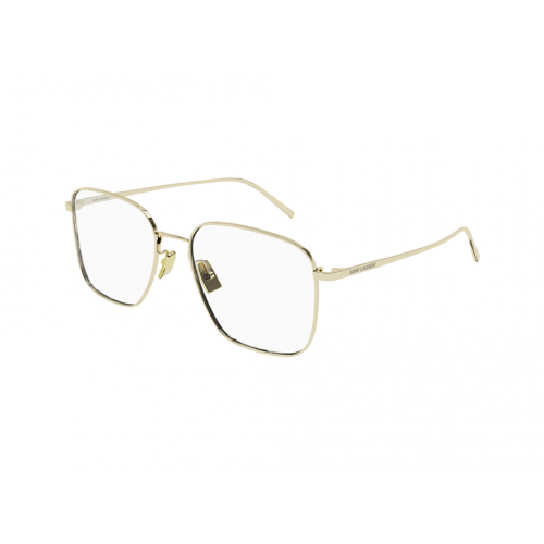 Brille  Saint laurent Sl 491 col. 006 Unisex Rechteckig Gold