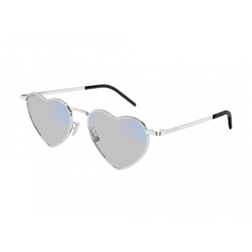 Sonnenbrillen  Saint laurent Sl 301 loulou col. 013 Unisex Geometrische Silber