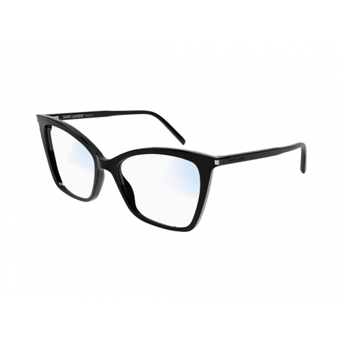 Blaulichtfilter brillen  Saint laurent Sl 386 sun col. 001 Damen Cat eye Schwarz